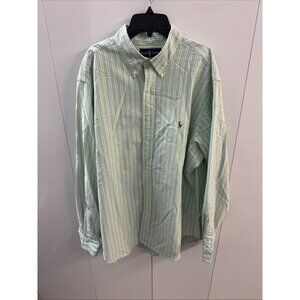 Polo Ralph Lauren Classic Fit Button Down  Stripe Size 17 1/2-36/37        (D39)